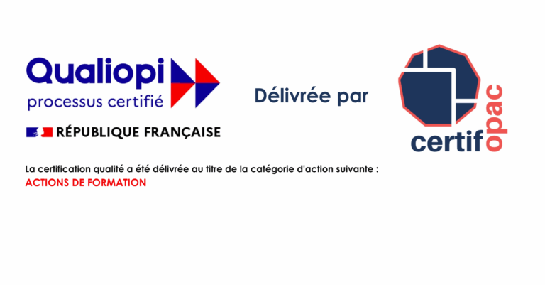 Lien vers certificat QUALIOPI